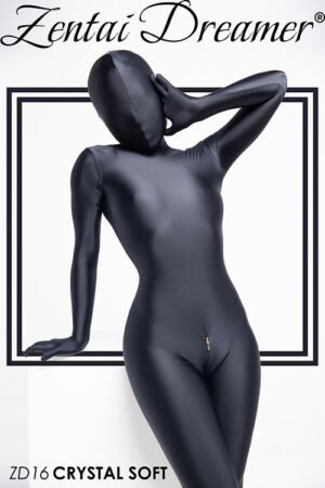 ZD16 Crystal Soft Zentai - Black Color
